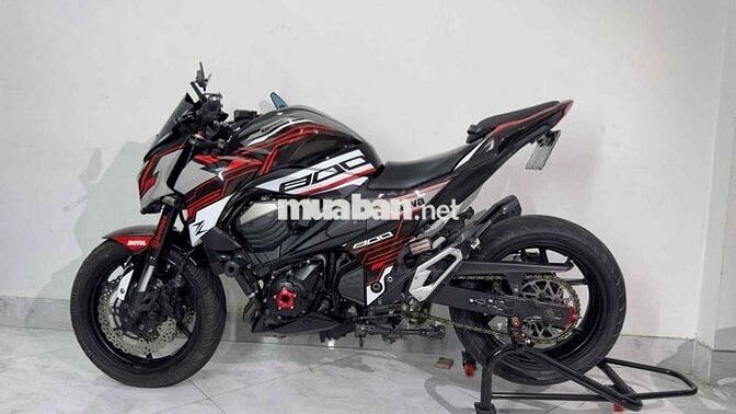 Kawasaki Z800 2015 Đen Đỏ Trắng