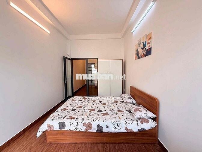 Cho Thuê 1PN 45m2 ban công full nội thất gần VH mall, CV, mới 100%