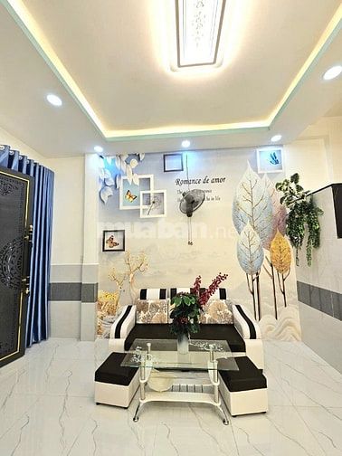 Nhà mới 2 MT Hẻm xe hơi Bùi Minh Trực, P6,Q8, 1Trệt, 1lầu, DTSD 76,5m2
