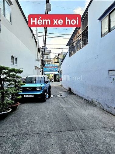 Nhà mới 2 MT Hẻm xe hơi Bùi Minh Trực, P6,Q8, 1Trệt, 1lầu, DTSD 76,5m2