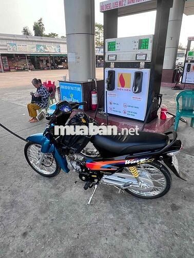 Wave Nhỏ 50TQ Up 110 Xanh Đen