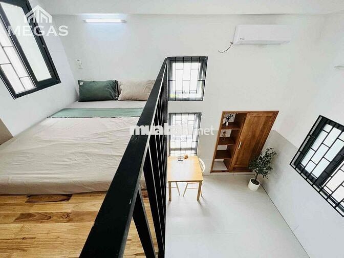 PHÒNG MỚI CÓ GÁC ĐẦY ĐỦ NỘI THẤT NGAY CẦU NGUYỄN VĂN CỪ