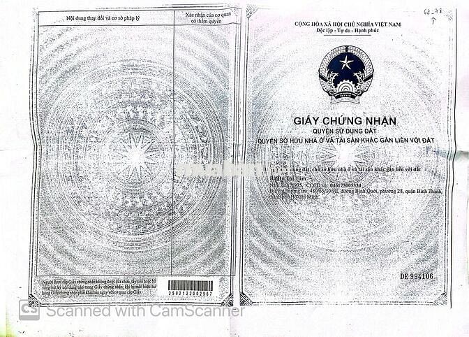 BÁN GẤP lô đất thị xã Tân Uyên Bình Dương