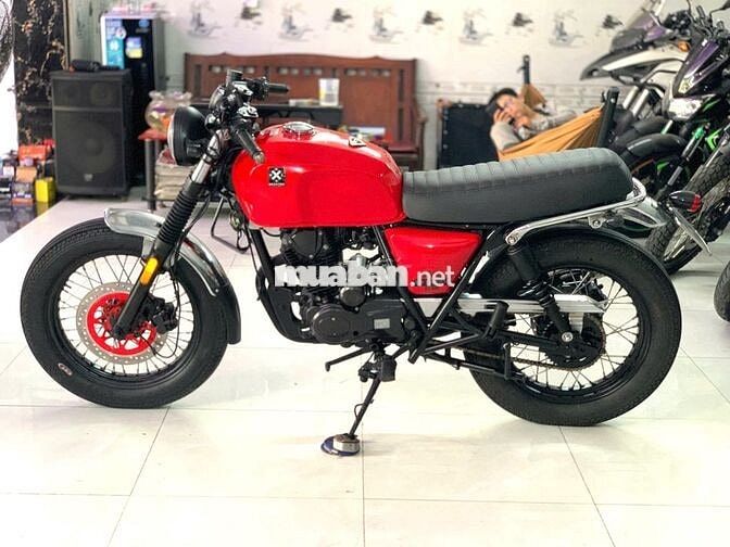 Brixton BX 150R 2018 Đỏ 23000 km Bản Caffe Racer