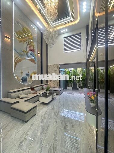 NHÀ PHỐ 5 TẦNG CAO CẤP Q12 – THANG MÁY NHẬP KHẨU – KIẾN TRÚC HIỆN ĐẠI
