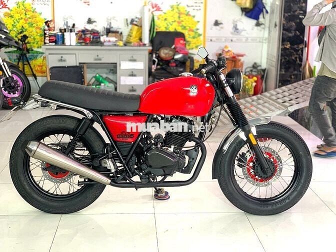 Brixton BX 150R 2018 Đỏ 23000 km Bản Caffe Racer