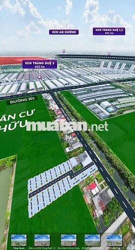 Đất nền HOT nhất lối ra KCN Tràng Duệ 3