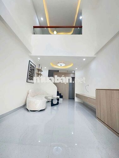 Cho thuê nguyên căn Mới Đẹp, 2pn rộng, có nội thất, Thống Nhất p11 GV 