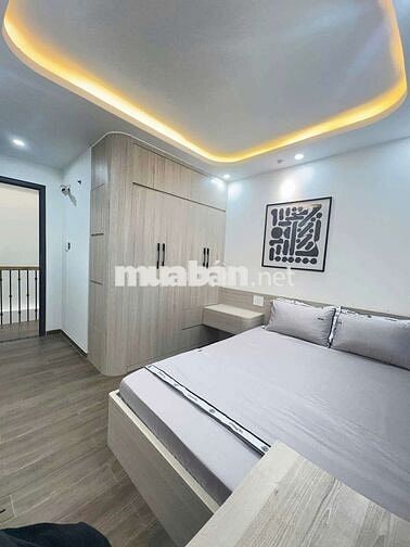 Cho thuê nguyên căn Mới Đẹp, 2pn rộng, có nội thất, Thống Nhất p11 GV 
