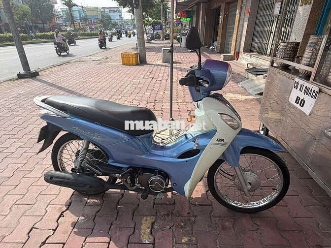 SYM Angela 50 2023 Xanh Trắng