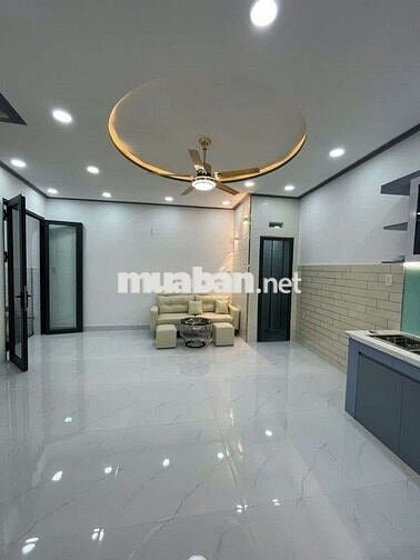 BÁN GẤP CĂN NHÀ HẬU GIANG P12Q6 NHÀ MỚI TINH 2 TẦNG Ở NGAY