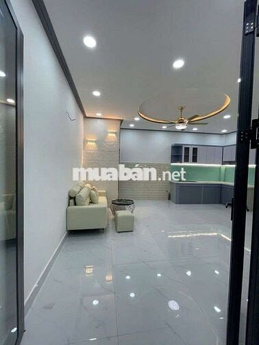 BÁN GẤP CĂN NHÀ HẬU GIANG P12Q6 NHÀ MỚI TINH 2 TẦNG Ở NGAY