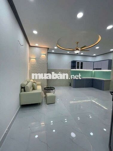BÁN GẤP CĂN NHÀ HẬU GIANG P12Q6 NHÀ MỚI TINH 2 TẦNG Ở NGAY
