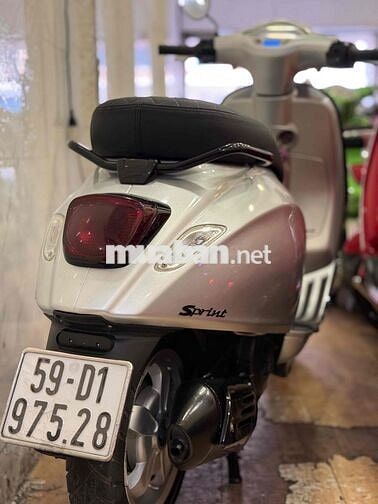 Piaggio Vespa Sprint 2015 Bạc Posche . BSTP 9 Chủ