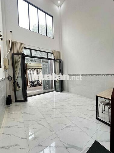 CƯ XÁ PHÚ LÂM D Q6 HẺM THÔNG XE HƠI ĐỖ CỬA - NHÀ MỚI 2 TẦNG 3PN 64M2