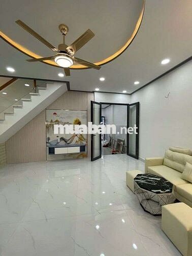 BÁN GẤP CĂN NHÀ HẬU GIANG P12Q6 NHÀ MỚI TINH 2 TẦNG Ở NGAY