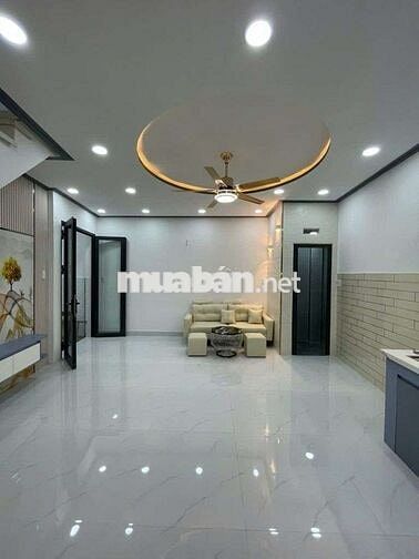 BÁN GẤP CĂN NHÀ HẬU GIANG P12Q6 NHÀ MỚI TINH 2 TẦNG Ở NGAY