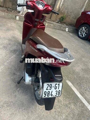 Honda Vision 2021 Đỏ Khóa thông minh