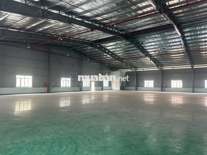 Cho thuê xưởng 2000m2  mới 100% giá tốt Trong KCN Tân Đô , Long An 