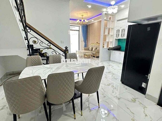 Cho Thuê Nhà Mới Đẹp 3Phòng Ngủ Sân 2 Ô Tô Gần UBND Phú Lợi
