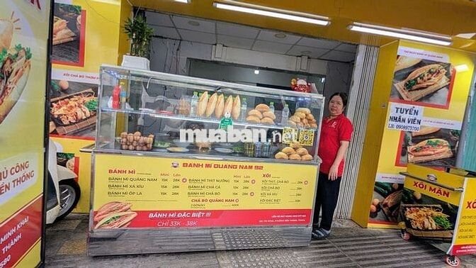[CÓ THƯỞNG, KO CẦN KN] 4 NV BÁN BÁNH MÌ THỊT