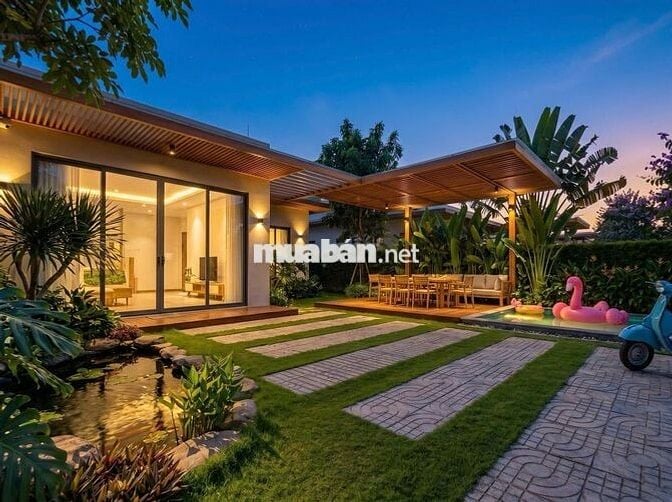Ra mắt nhà vườn gần biển Lộc An – Hồ Tràm, tổng 400m² nha mọi người.