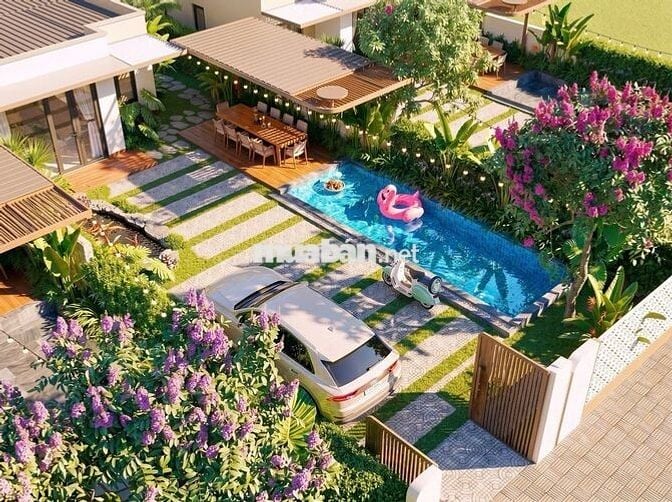 Ra mắt nhà vườn gần biển Lộc An – Hồ Tràm, tổng 400m² nha mọi người.