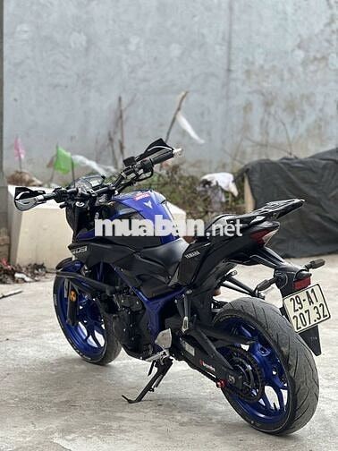 Yamaha MT-03 Đen, Xanh