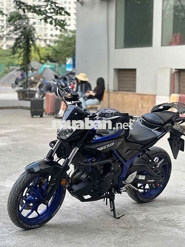 Yamaha MT-03 Đen, Xanh