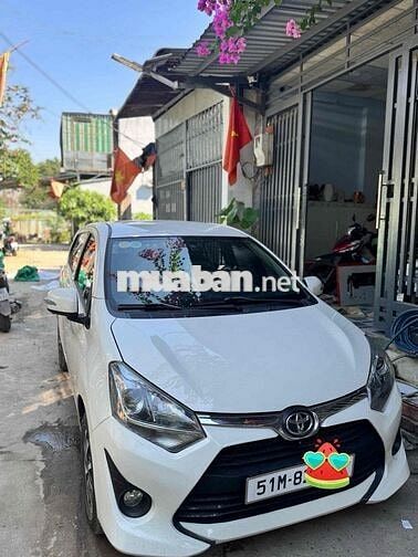 Toyota Wigo 2019 MT 87000km Trắng