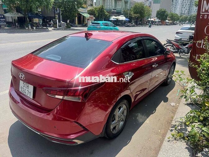 Hyundai Accent DB 2021 Đỏ 19000 km, 435TR