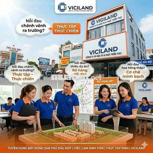Cần gấp 5 bạn sale bán đất nền làm việc tại TDM