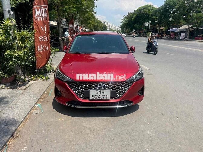 Hyundai Accent DB 2021 Đỏ 19000 km, 435TR