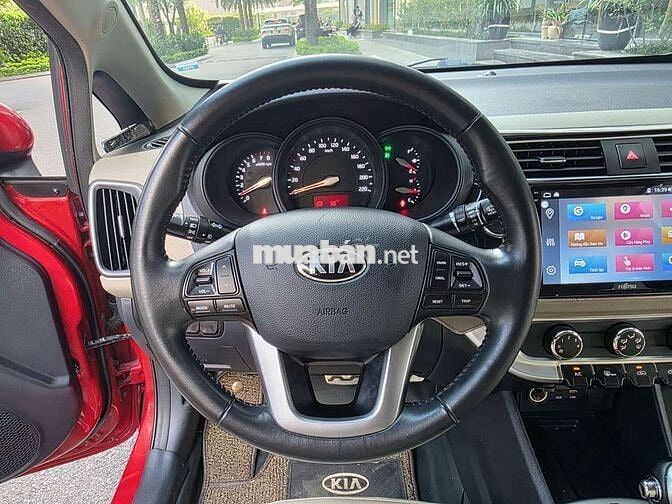 Kia Rio 2016 1.4 Tự động 90000 km Đỏ