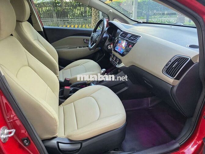 Kia Rio 2016 1.4 Tự động 90000 km Đỏ