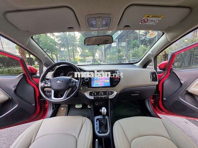 Kia Rio 2016 1.4 Tự động 90000 km Đỏ