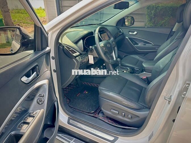 Hyundai Santafe 2015 Full xăng Trắng