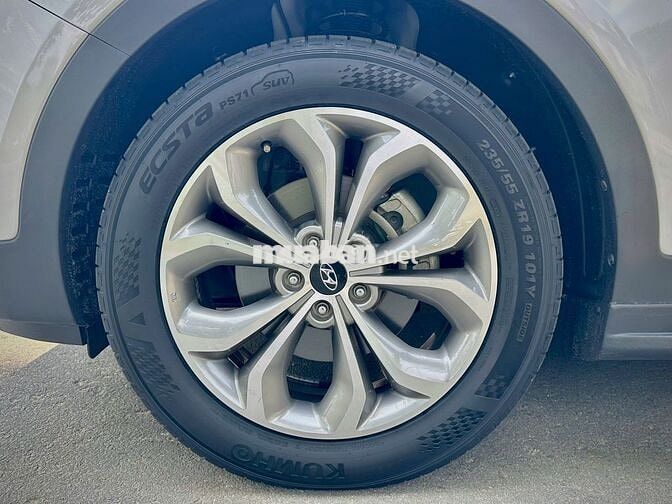 Hyundai Santafe 2015 Full xăng Trắng