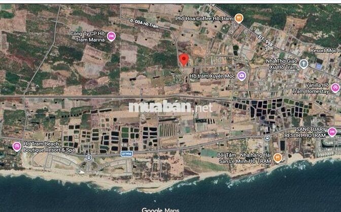 Đất nghỉ dưỡng Hồ Tràm 4.285m² – 2 sổ riêng – View làm resort quá đỉnh