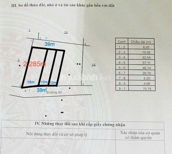Đất nghỉ dưỡng Hồ Tràm 4.285m² – 2 sổ riêng – View làm resort quá đỉnh