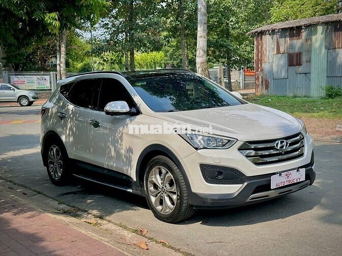 Hyundai Santafe 2015 Full xăng Trắng