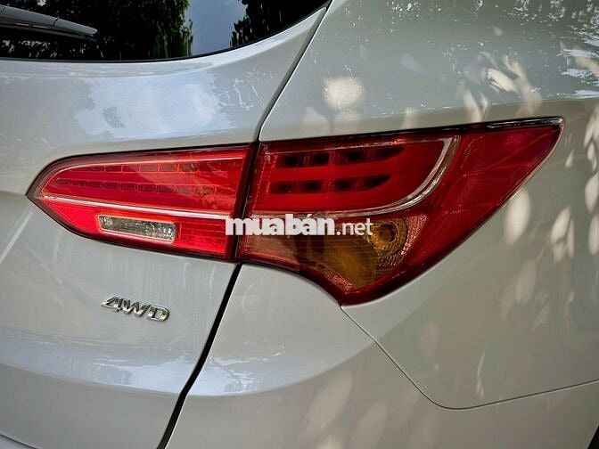 Hyundai Santafe 2015 Full xăng Trắng