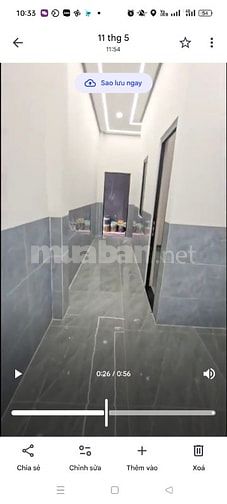 Chủ Ngộp Bank Nên Thanh lý Gấp Nhà 1 trệt 1 lầu 