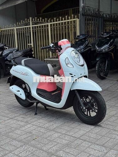 Honda Scoopy Thái 2024 5000 km Trắng hồng