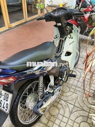 Honda Wave Alpha 2023 Trắng Xanh
