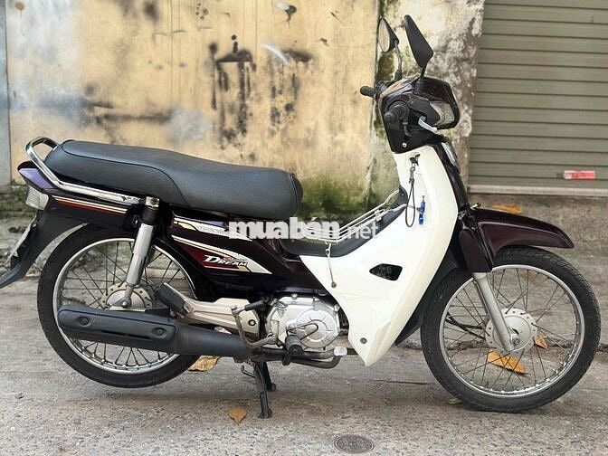 Honda Dream màu Trắng nâu xe nguyên bản không lỗi