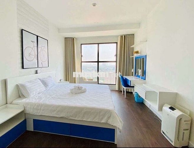 Thuê 2PN Nhà Đẹp View Pháo Hoa ở SG Royal Q4 gần Q1,Q7 L/H:***