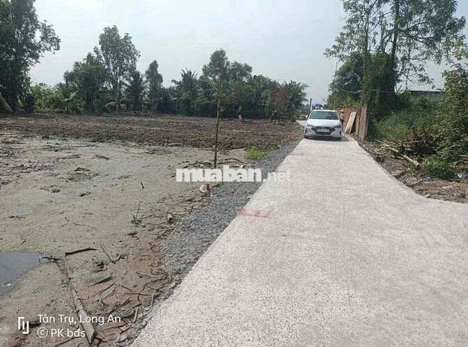 140m2 thổ giá 419tr đức tân -tân trụ-long an