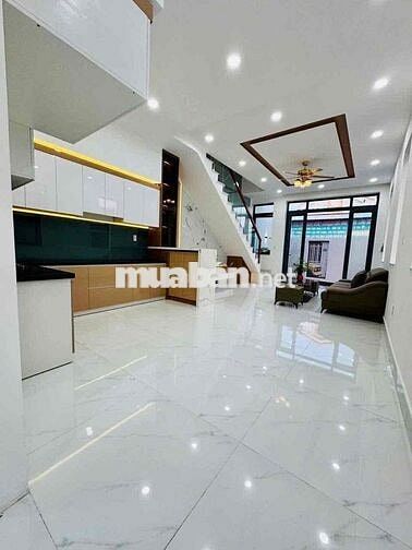 HOT  Chỉ 5 tỷ 290 triệu Nhà mới Trệt 2 lầu - Hiệp Thành 1