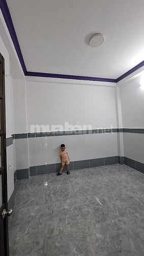 Nhà mới tuyệt đẹp, 1trệt, 1lầu, ST. Ngang 3,7m/NH4m x Dài 14,2m